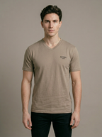 The Considered One · V-Neck - Dusty Taupe
