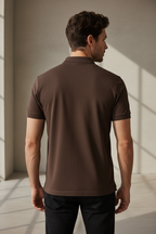 Back – AVYNN CLUB Polo #5C4033